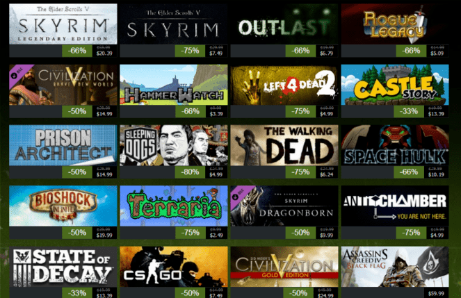 Распродажа Steam (Стим)